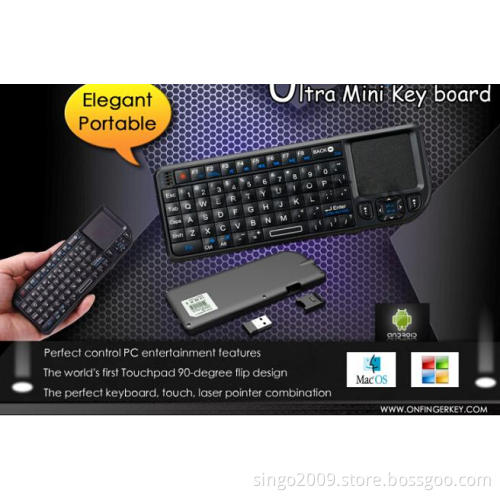 Smallest WiFi Keyboard Compatibled for Samsung & Apple